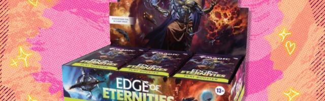 Score $25 off the Magic: The Gathering Edge of Eternities Play Booster Box — now near market price at Amazon