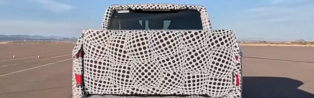Ford's $30,000 EV truck is under wraps. Its camouflage is an ad.
