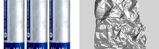 Researchers Have Found A New Way To Recycle Batteries, And It Involves Old Aluminum Foil