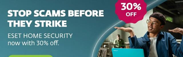 Stay safe online with 30% off at ESET with our exclusive code Stay safe online with 30% off at ESET with our exclusive code