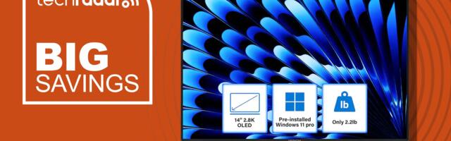 This Core Ultra U5-125H Windows 11 Pro laptop with 32GB of DDR5 RAM and a 1TB SSD is a powerhouse for creatives and professionals — and it's under $1000 right now