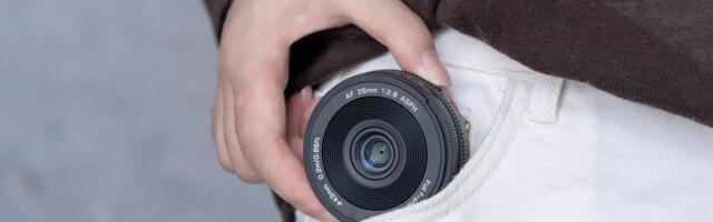 Viltrox unveils a miraculously small 'pancake' lens with bright f/2.8 aperture for Sony and Nikon cameras — and it has an innovative feature I love