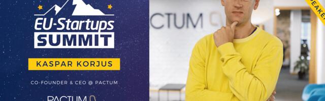 Kaspar Korjus, Co-founder and CEO of Pactum joins the EU-Startups Summit 2026 on May 7-8 in Malta