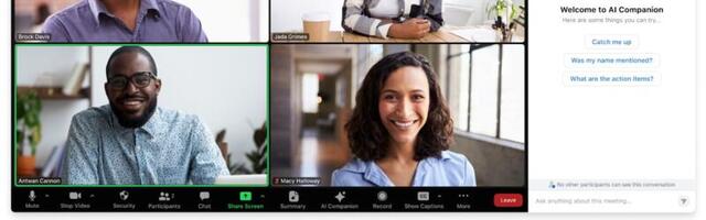 Zoom launches AI Companion to summarize meetings for late attendees