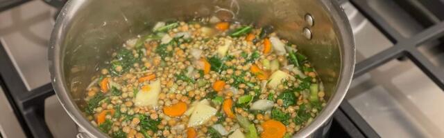 My family loves my 20-minute lentil stew. It's protein-packed, easy to make, and endlessly adaptable for winter.