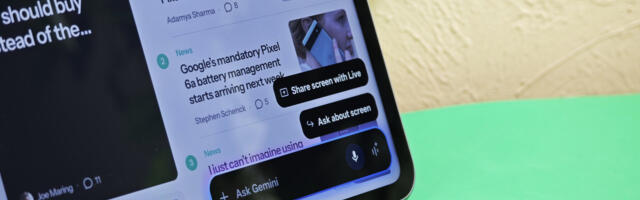 Google is testing a smaller, more reachable Gemini overlay on tablets