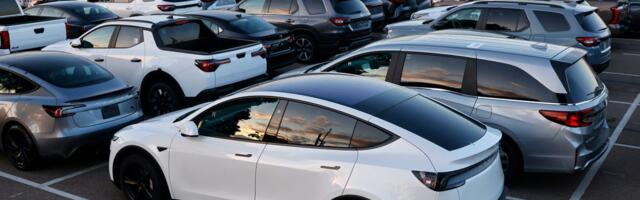 Global EV sales just hit a record, even as automakers tap the brakes