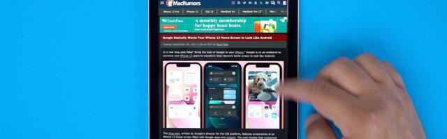 'Jelly Scrolling' Rumored to Be Reduced on iPad Mini 7 Thanks to Rotated Screen Assembly