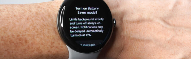 Google finally fixes Battery Saver mode on the Pixel Watch 3