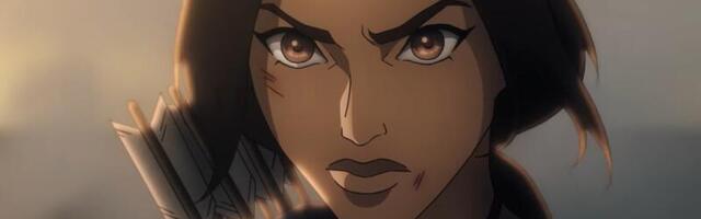 Our first look at Netflix's Tomb Raider animation involves a lot of heavy breathing and a Yamati throwback
