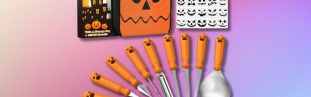 Save over $200 on this smashing pumpkin carving kit for Halloween