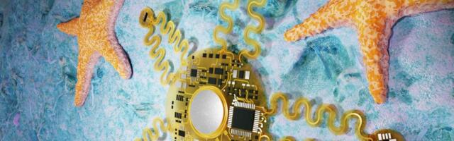 Starfish-inspired patch solves key issues for wearable heart sensors