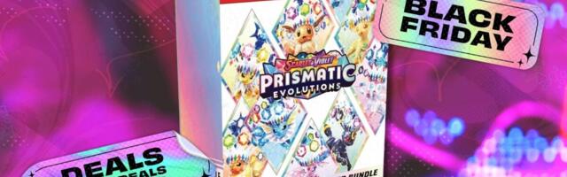 The Pokémon TCG Prismatic Evolutions Booster Bundle is at market value in the Amazon Black Friday sale