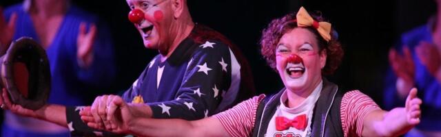 My wife and I met at a clown convention. Our retirement plan is to be Santa and Mrs. Claus.