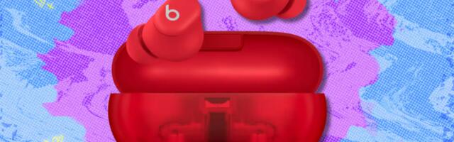 Snag a pair of transparent red Beats Solo Buds for $10 off