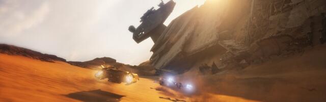Don't drive in the lava! — Star Wars: Galactic Racer will feature status effects on each planet 'that can be inflicted on you', but can also be counteracted thanks to the synergy system