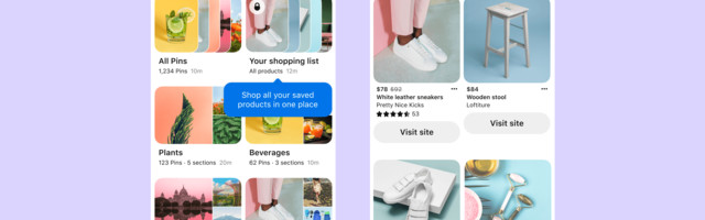 Pinterest adds new shopping and merchant tools