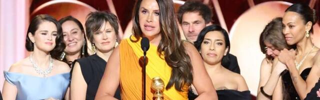 Watch Emilia Pérez star Karla Sofía Gascóns powerful Golden Globes speech