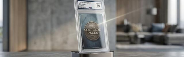 Solflare Packs Brings Graded Trading Cards On-Chain Via Collector Crypt