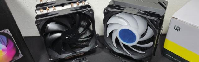 UpHere C5C and D6Sec Air Coolers Review: Decent performance for less than $20