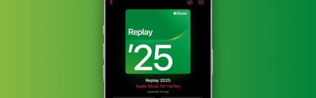 Apple Music 'Replay 2025' Playlist Now Available