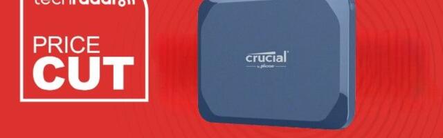 This Crucial X10 8TB SSD is sleek and compact - and is currently at its lowest price ever for the Amazon Big Deals Day sale