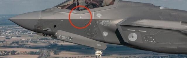 Photos show an F-35 flaunting a fresh kill marking after the stealth fighter made NATO history by downing Russian drones