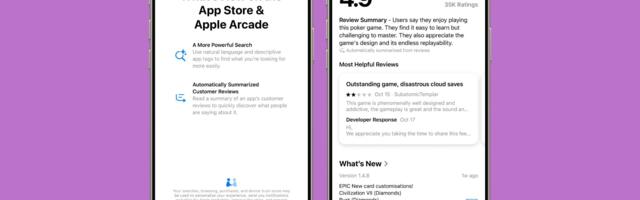 Apple Explains How AI-Generated App Store Review Summaries Work in iOS 18.4