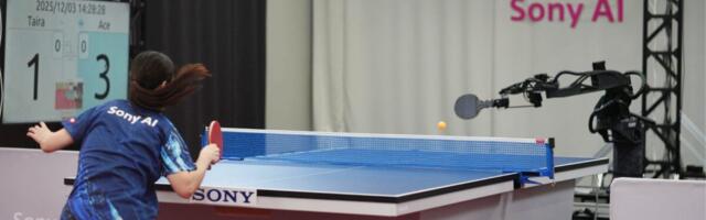 Watch Sony’s AI Robot Compete With—and Beat—Elite Table Tennis Players