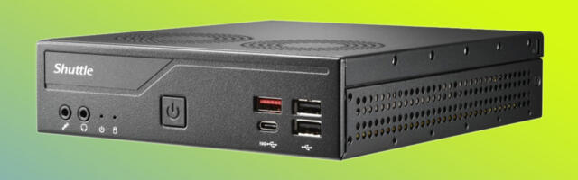 Shuttle intros semi-ruggedized barebone Intel Arrow Lake-S mini PC — support for 65W Intel Core Ultra 200 CPUs