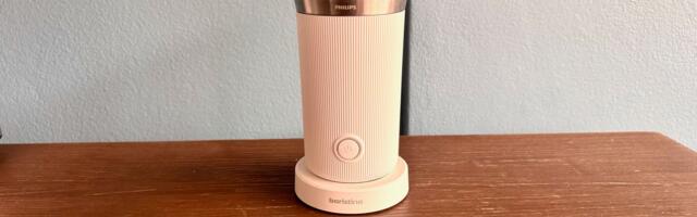 I used the Philips Baristina Milk Frother for two weeks and found it produced consistently thick foam, even from non-dairy milks — but it’s too thick for latte art