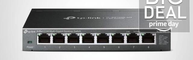TP-Link's 8-port 2.5G unmanaged Ethernet switch is a smokin' bargain at $50 — upgrade your home network for half price