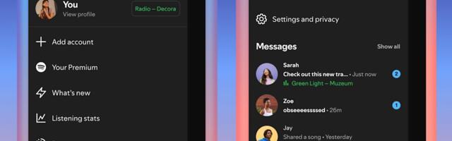 Spotify now lets you share what you’re listening to in real time via chat