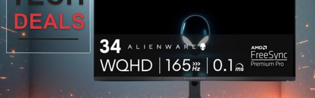 Dell's mega award-winning 34-inch Alienware QD-OLED gaming monitor drops to $499 all-time low pricing — grab yours in today's clearance sale