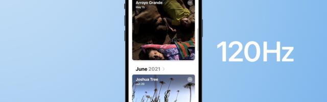 Enable Smoother 120Hz Browsing in Safari