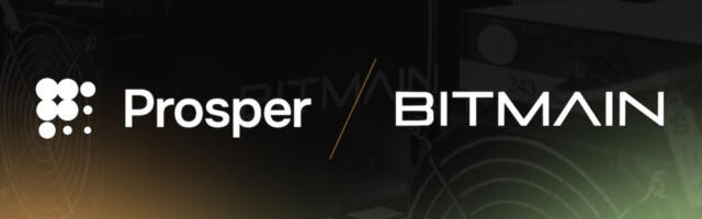 Prosper enters into long-term agreement with BITMAIN to provide Bitcoin miner hosting services