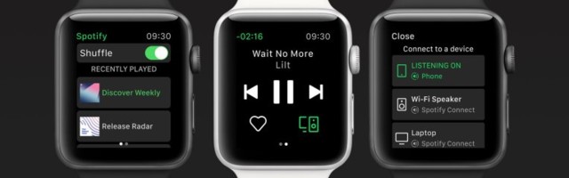 Spotify adds standalone streaming support to its Apple Watch app