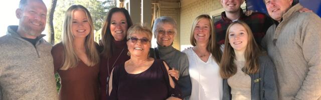 My aunt moved in with my family when my uncle died. We thought we were helping her, but really, she helped us.