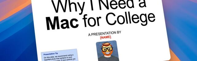 Apple Shares PowerPoint Presentation That Can Help Convince Your Parents to Buy You a Mac