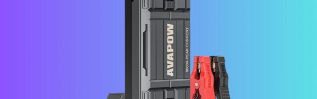 Pick up a 3000A portable car jump starter for $44.99 at Walmart