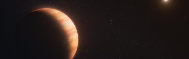 A giant planet beat the odds and actually got hotter after its star died