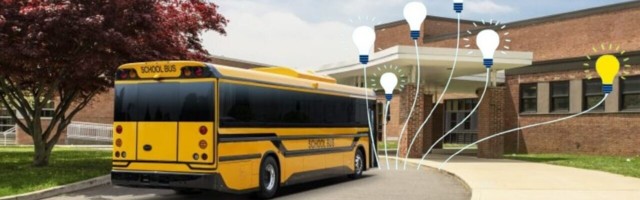BYD’s electric school bus will feed electricity back to classrooms