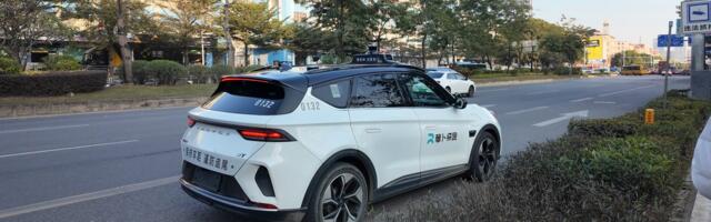 China's Apollo Go robotaxi had a near miss with another vehicle, causing a safety driver to intervene, rider said