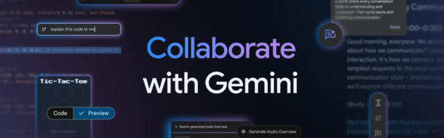 Gemini gets new coding and writing tools, plus AI-generated “podcasts”
