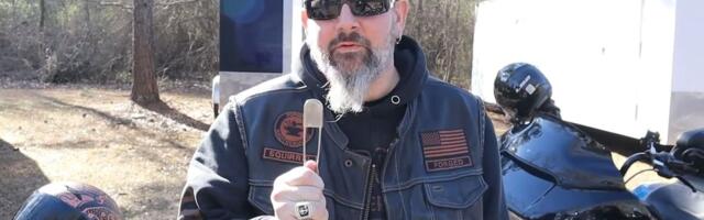 If You See A Biker Wearing A Giant Safety Pin, This Is May Be Why