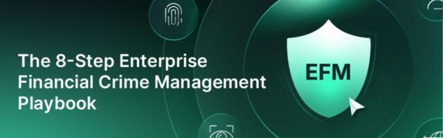 How to build an Enterprise Financial Crime Management (EFM) programme: A practical 8-step playbook