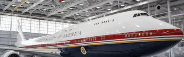 New Air Force One Makes Its Debut At Joint Base Andrews