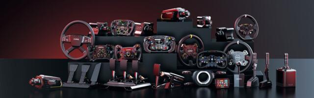Moza announces new racing wheelbases, Lamborghini and Porsche wheel rims at Gamescom