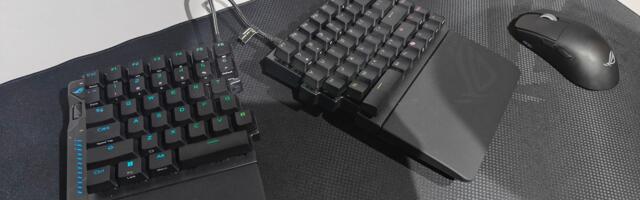 My favourite tech at Gamescom is this "falcon-shaped" split gaming keyboard
