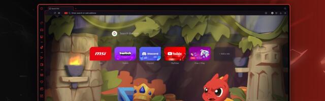 Opera and MSI create custom browser experience for gamers